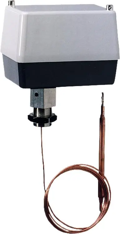 Geprüft Aufbau-Thermostat ATHf-1 230 V., Regelbereich 0-100 Fernleitung 1000 mm
