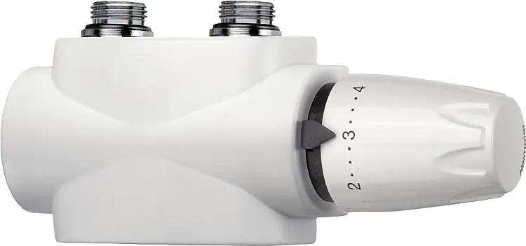 Neuheit Heimeier Multilux 4-Set Zweirohrbetrieb, 3/4", weiß RAL 9016