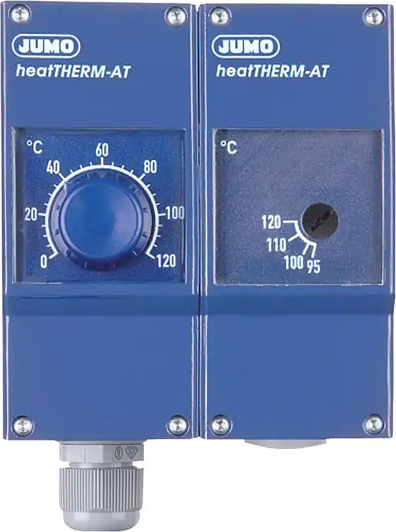 Angebot Heizungdoppelthermostat JUMO heatTHERM AT Typ 603070/0120 0..120 C / 70..130 C R