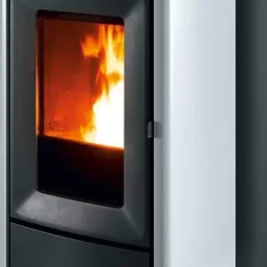 Pelletofen MCZ EGO Hydromatic 8 R, Grundgerät mit Verkleidung Weiß Metall , 8,0 KW Online Kaufen