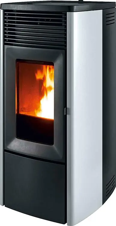 Pelletofen MCZ EGO Hydromatic 8 R, Grundgerät mit Verkleidung Weiß Metall , 8,0 KW Online Kaufen