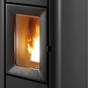Pelletofen MCZ GHEA Air 6 R, Grundgerät mit Verkleidung Metall Dark_308 Beliebt