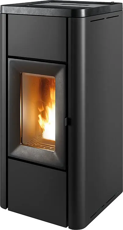 Pelletofen MCZ GHEA Air 6 R, Grundgerät mit Verkleidung Metall Dark_308 Beliebt
