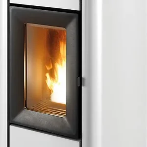 Pelletofen MCZ GHEA Air 6 R, Grundgerät mit Verkleidung Metall Weiß_302 Kracherpreis