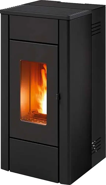 Sale Pelletofen MCZ May Air 7 R, Grundgerät mit Verkleidung Schwarz Metall, 7,0 KW