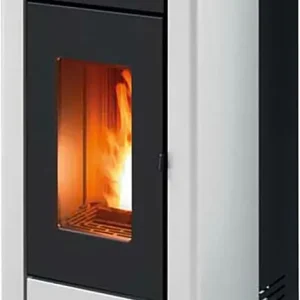 Pelletofen MCZ May Air 7 R, Grundgerät mit Verkleidung Weiß Metall, 7,0 KW Meistverkauft