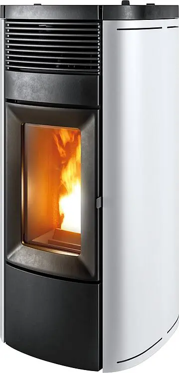 Pelletofen MCZ Musa Air 10 R, Grundgerät mit Verkleidung Weiß Metall, 10 KW Sonderaktion