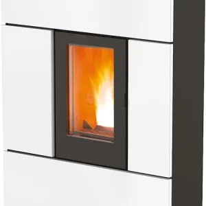 Neue Ware Pelletofen MCZ Ray C. Air 8 R, Grundgerät mit Verkleidung Weiß Metall, 7,8 KW