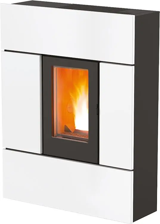 Neue Ware Pelletofen MCZ Ray C. Air 8 R, Grundgerät mit Verkleidung Weiß Metall, 7,8 KW