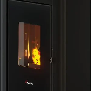 Letzte Chance Pelletofen Sweet 3 Air 7.0 Grundgerät mit Verkleidung Metall Anthrazit, 7 KW