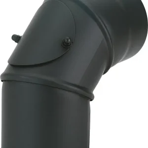 Ausverkauf Rauchrohrbogen grundiert, 150 mm verstellbar 0-90 Grad