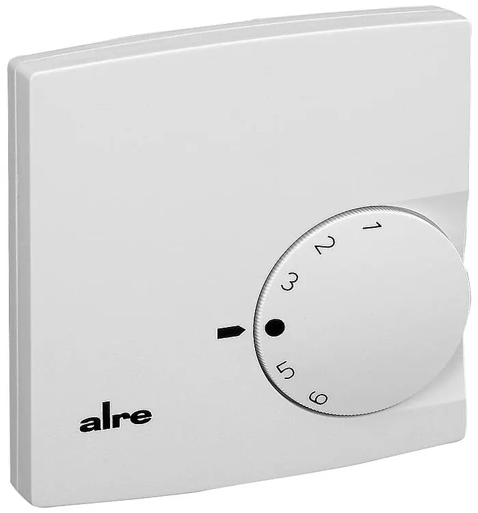 Aktuell Raumtemperaturregler Aufputz, Öffner, 2-Draht-Anschluss, reinweiß, RTBSB-001.500