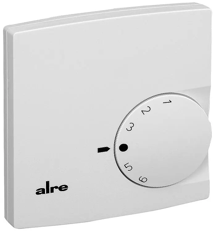 Raumtemperaturregler Aufputz, Öffner, reinweiß, RTBSB-001.086 Knallerangebot