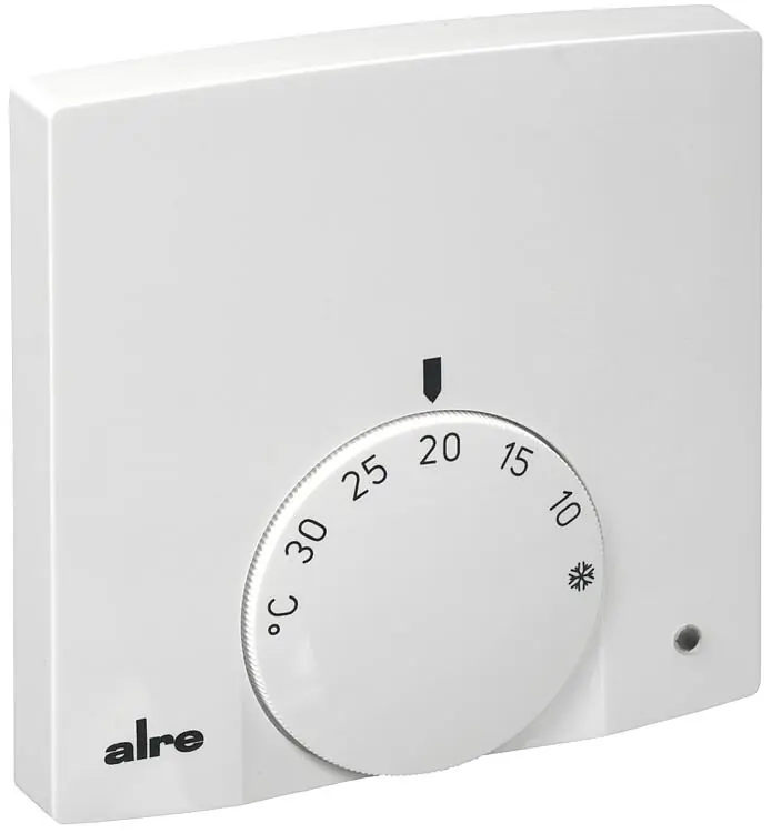 Raumtemperaturregler, Aufputz superflach, reinweiß, RTBSB-201.034 Günstig