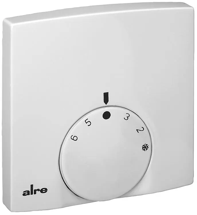 Raumtemperaturregler, Aufputz superflach, reinweiß, RTBSB-201.500 Begrenztes Angebot