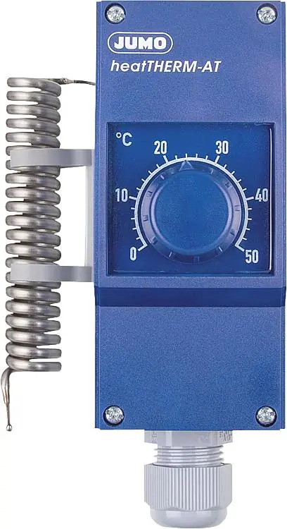 Neue Ware Raumthermostat JUMO heatTHERM AT Typ 603070/0001 TR -10...40 C