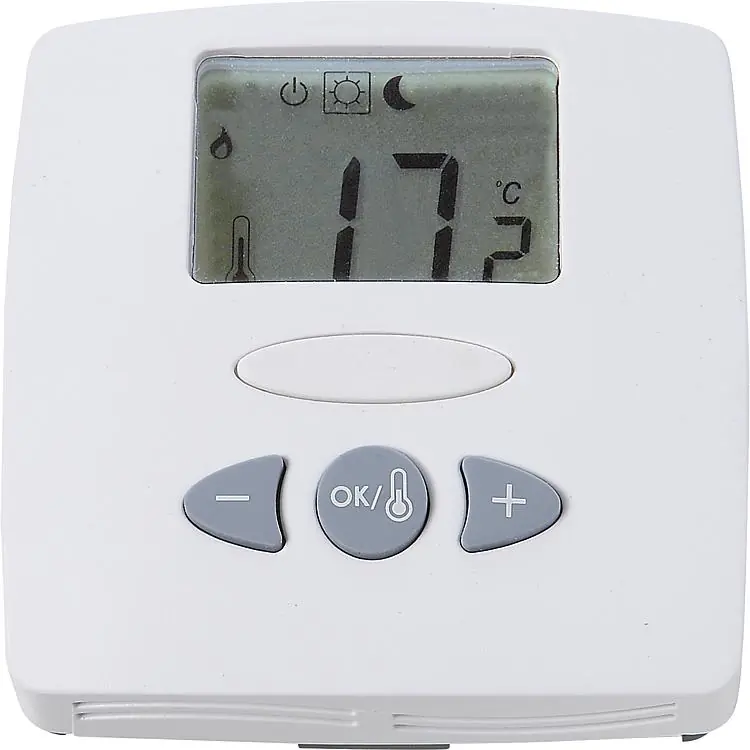Neuheit Raumthermostat mit Digitalanzeige WFHT-LCD 230V ANC/ANO mit Boden- sensor NC/NO-