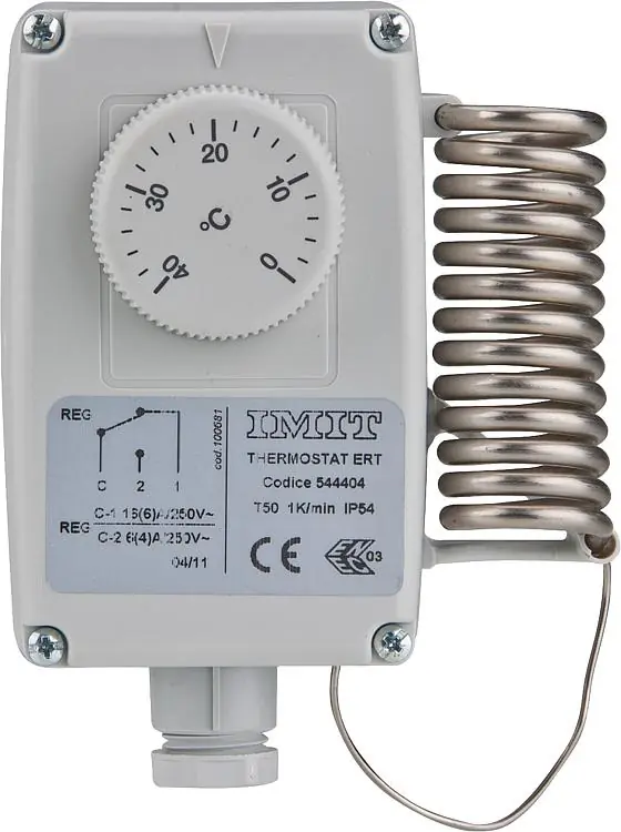 Begrenztes Angebot Raumthermostat RC 0...+40 C außenliegende Verstellung