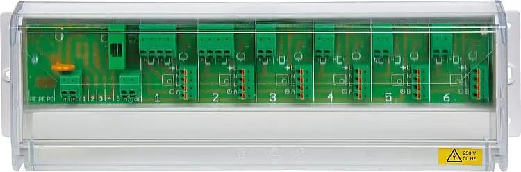 Regelverteiler Evenes Typ ASV6-101, 230V für 6 Heizkreise Sale