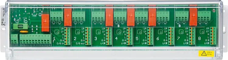 Regelverteiler EVENES Typ ASV8-001H/K,230V,Heizen/ Kühlen, für 8 Heizkreise Finale Aktion