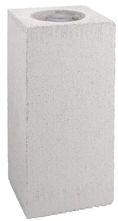 Sonderangebot Schachtelement Porifix, mit Kunststoff-Abgasleitung, 210 x 210 x 500 mm, DN 60