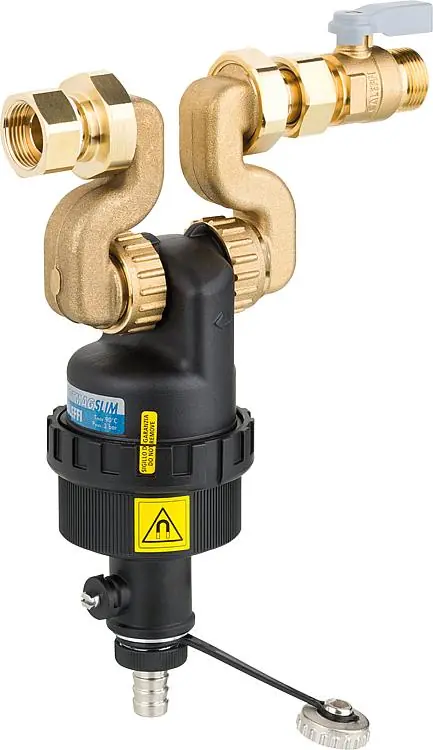 Schlammabscheider DIRTMAGSLIM Typ 545455 Vaillant Unterputz DN20(3/4") AG x DN20 Abverkauf