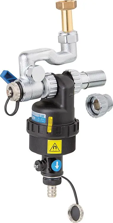 Schlammabscheider DIRTMAGSLIM Typ 545555 001 Wolf Unterputz DN20(3/4")AG x DN20( Neu Im Sortiment
