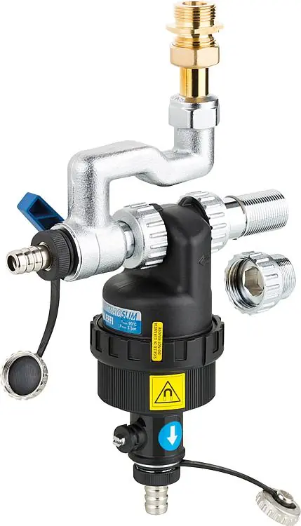 Schlammabscheider DIRTMAGSLIM Typ 545555 002 Junkers Unterputz DN20(3/4")AG x DN Begrenztes Angebot