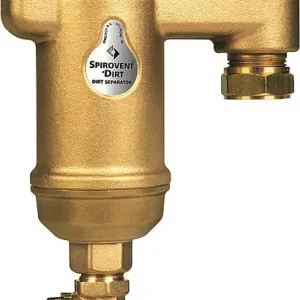 Schlammabscheider Spirotrap, DN25(1") IG, vertikal Expressversand