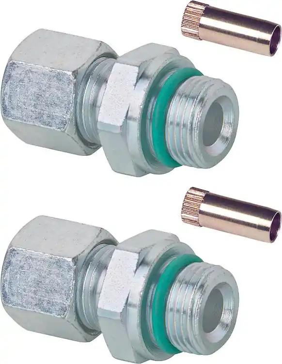 Sonderangebot Schneidring-Verschraubungsset 2x10mm x DN 10 (3/8") mit Stützhülse