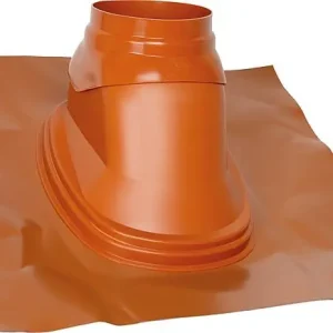 Jetzt Kaufen Schrägdachpfanne Skobifix DN 125, rot, 35° - 55°