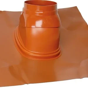 Schrägdachpfanne Skobifix DN 125, rot, 5° - 25° Top-Preis