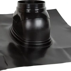 Neue Ware Schrägdachpfanne Skobifix DN 125, schwarz, 5° - 25°