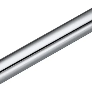 Schutzrohr geschlitzt Chrom glänzend 19mm Rohr für Heizkörperrosetten 160mm Saisonangebot