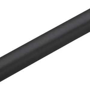 Must-Have Schutzrohr geschlitzt Schwarzgrau, ähnlich RAL 7021 19 mm für Heizkörper Rosetten 160 mm