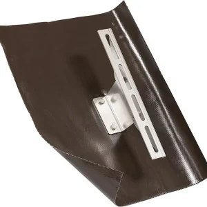 Solarflex-Universalträgerpfanne braun 400/560mm, Stütze Edelstahl passend für Lattung 30 x 50 Abverkauf