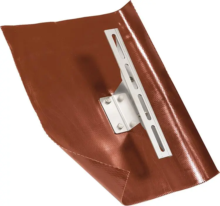 Solarflex-Universalträgerpfanne rot 400/560mm, Stütze Edelstahl passend für Lattung 30 x 50 Jetzt Bestellen