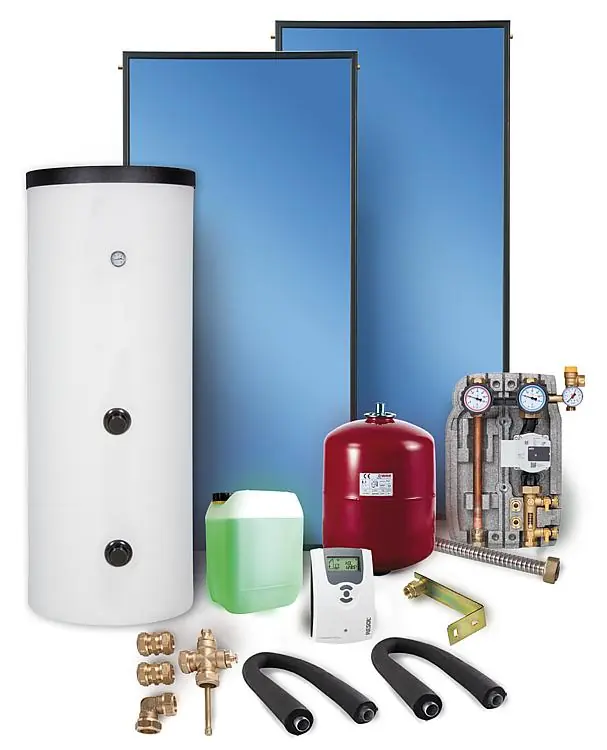 Solarpaket SX 2.51 Aufdachmontage 10,04qm mit Solarspeicher 500L Saisonangebot