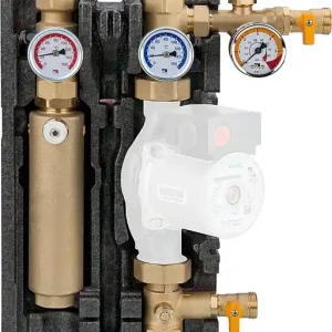 Bestpreis Solarstation DN25 FlowCon MAX-FA Flowmeter 5-40 l/min ohne Pumpe, mit AirStop