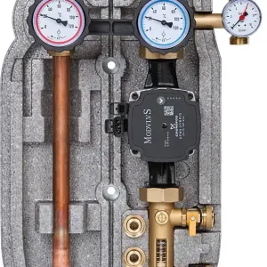 Sonderaktion Solarstation Easyflow 22mm Zweistrang,2-12l/min, Grundfos UPM3 Hybrid 25-70