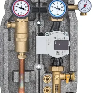 Günstig Solarstation Easyflow DN25(1") Zweistrang,8-28l/min,Luftabsch., Wilo Para ST25/6