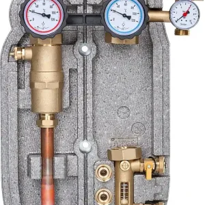 Neue Kollektion Solarstation Easyflow Typ 3 Zweistrang,ohne Pumpe, mit Luftabsch. Durchfluss 2-