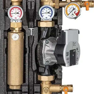 Letzte Chance Solarstation Maxi Basic DN25(1"), 2-Strang, Flowmeter Wilo Para ST 25-180/8-75,P