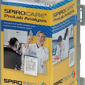 Ausverkauf SpiroCare Wasseranalyse ProLab 2 Probeflaschen a 75ml