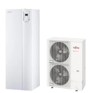 Splitt-Wärmepumpe Fujitsu Waterstage Super Highpower SHP 15 Duo WGYK170DJ9 / WOYK150LJL Neue Ware