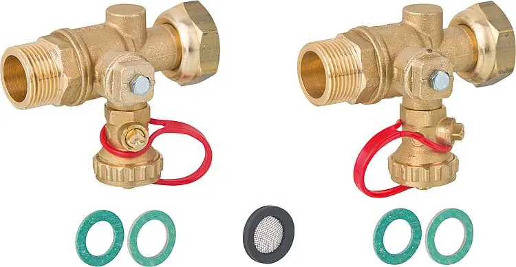 Spül- und Absperr-Set DN20(3/4") für Plattenwärmetauscher Jetzt Kaufen
