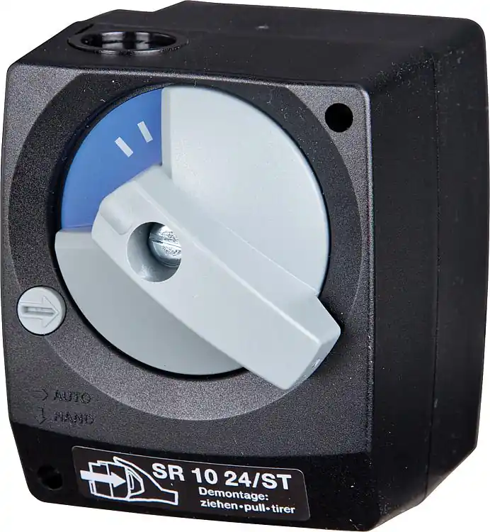Expressversand Stellmotor SR 10-24/ST,24V AC/DC stetige Regelung,10NM,140sek./ 90°,mit Anbausatz