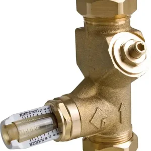 Günstig Strangregulierventil WattFlow BP beidseitig Klemmverschraubung SRV-KVSR DN 15 15