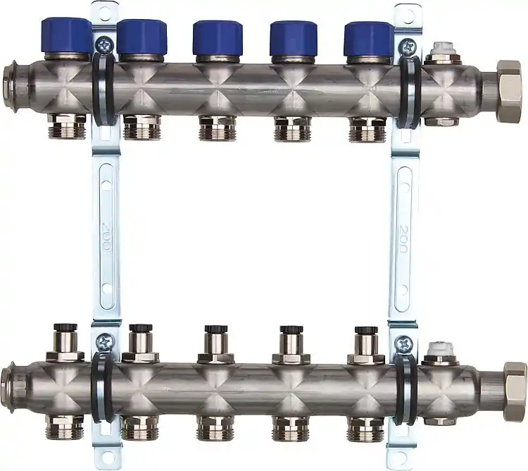 Preisknaller Strawa-Heizungsverteiler Typ e-class 5302 2HK Überwurfmutter 1"