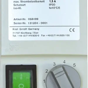 Stufenschalter 5 Stufenschalter für Luftheizer LH120-530 Sofort Bestellen